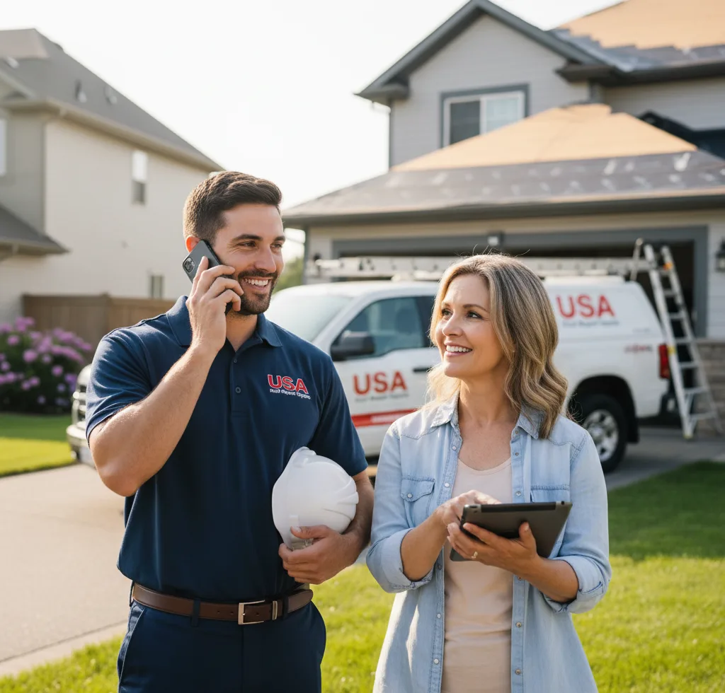 USA Roof Repair Experts customer support in Paulden